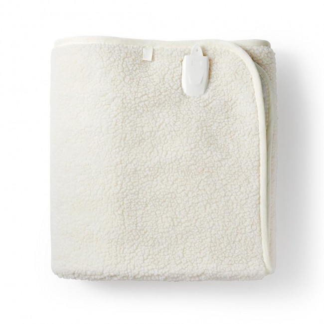 Nedis 1 Person, 150 x 80 cm, 3 Heat Settings, Washable, Overheating protection, Polyester / Synthetic, White