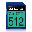 ADATA Premier Pro 512 GB SDXC UHS-I Class 10 ADATA Premier Pro 512 GB SDXC UHS-I Class 10