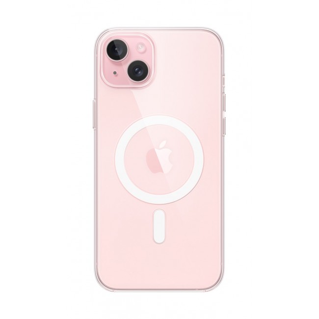 Apple iPhone 15 Plus Case with MagSafe - Transparent Apple iPhone 15 Plus Case with MagSafe - Transparent