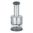 GEFU TRITARE manual food chopper Black, Stainless steel, Transparent