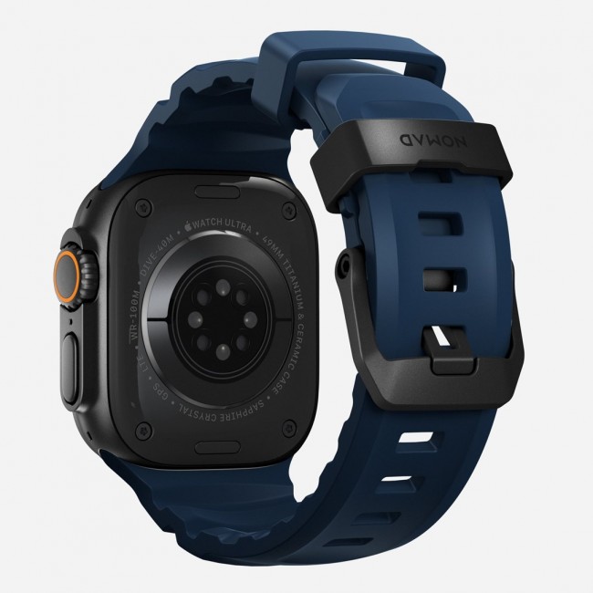 Nomad Rocky Point Band Black Leather, Titanium