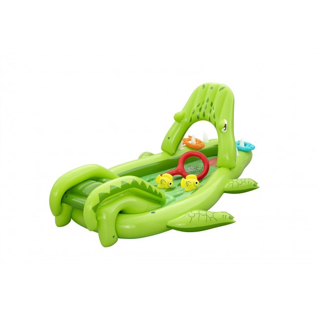 Bestway Later Gator Kids Inflatable Water Play Center and Pool 2.34 m x 1.63 m x 87 cm