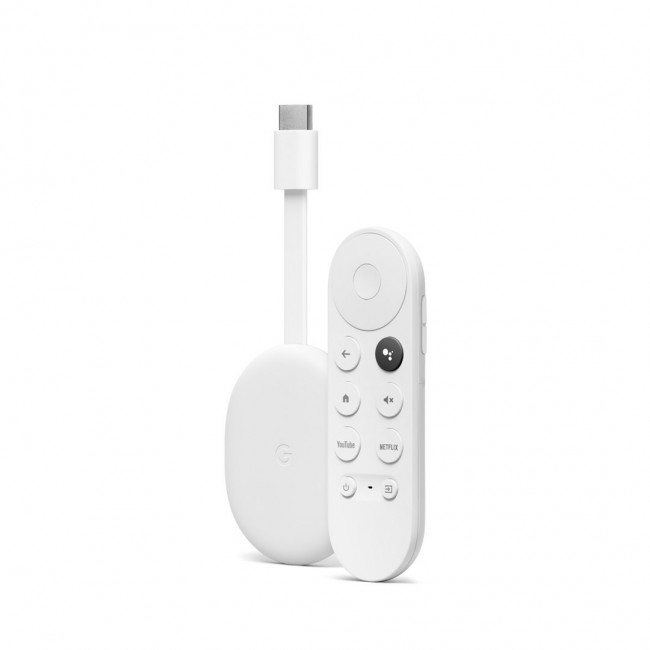 Google Chromecast with GoogleTV HDMI 4K Ultra HD Android White