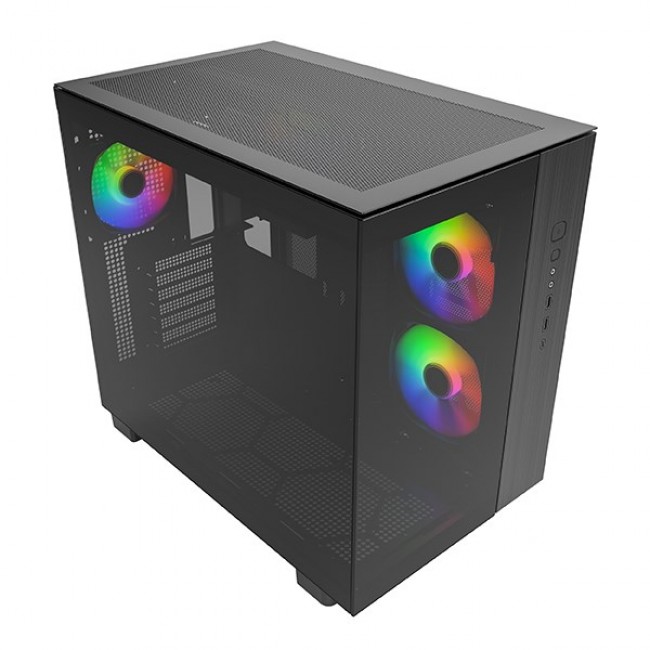 Montech KING 65 PRO PC Case, Midi-Tower, ATX, ARGB, Tempered Glass -black Montech KING 65 PRO PC Case, Midi-Tower, ATX, ARGB, Tempered Glass -black