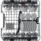 Whirlpool WIO 3T333 E 6.5 Fully built-in 14 place settings D Whirlpool WIO 3T333 E 6.5 Fully built-in 14 place settings D