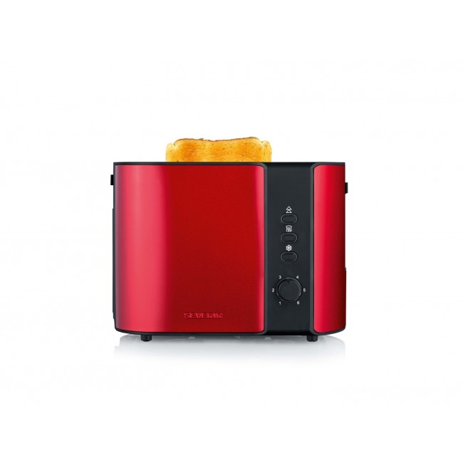Severin AT 2217 toaster 2 slice(s) 800 W Metallic, Red Severin AT 2217 toaster 2 slice(s) 800 W Metallic, Red