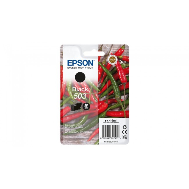 Epson 503 ink cartridge 1 pc(s) Original Standard Yield Black Epson 503 ink cartridge 1 pc(s) Original Standard Yield Black