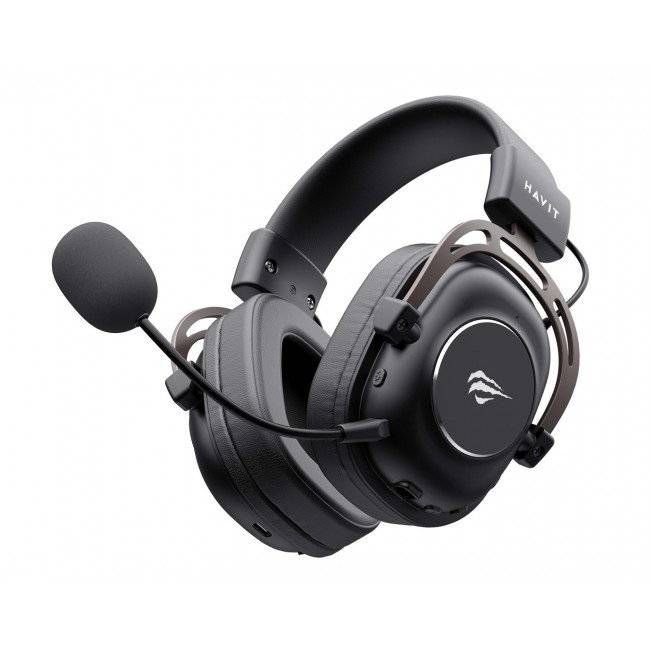 Havit H2002YG - 2.4G gaming headphones (black and ochre) Havit H2002YG - 2.4G gaming headphones (black and ochre)