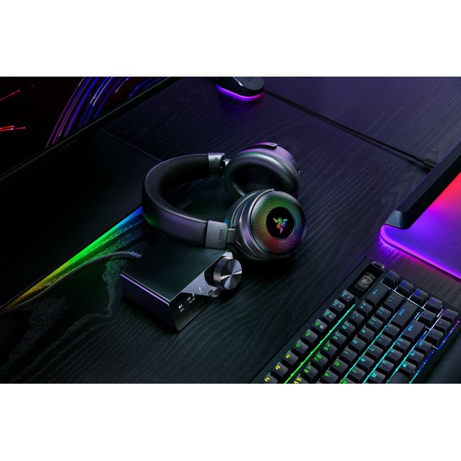 Razer Kraken V4 Pro Headset Wired & Wireless Head-band Gaming USB Type-A Bluetooth Black