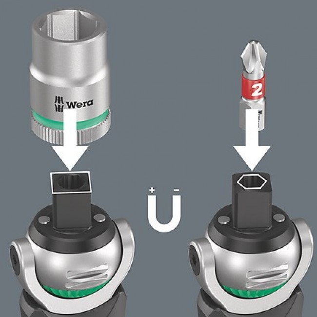 Wera 05004280001 ratchet wrench 13 pc(s) Black, Green