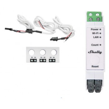 Shelly Pro 3EM-3CT63 WiFi / LAN