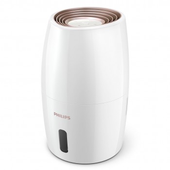 Philips 2000 series HU2716/10 humidifier Ultrasonic 2 L 17 W Rose gold, White