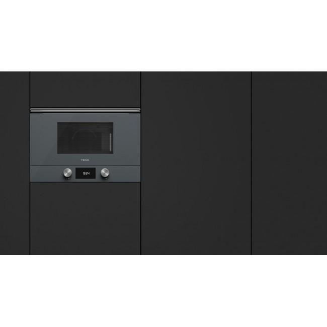 Teka ML 8220 BIS Grey Combination microwave Built-in 22 L 2500 W Teka ML 8220 BIS Grey Combination microwave Built-in 22 L 2500 W