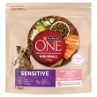 PURINA One Sensitive Mini/Small Salmon with rice - dry dog food - 1,5kg
