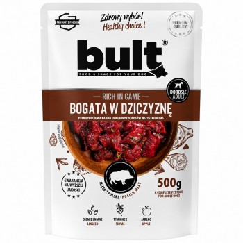 BULT Rich in Game wet dog food 500 g