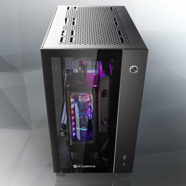 RAIJINTEK PAEAN Mini Mini Tower Black