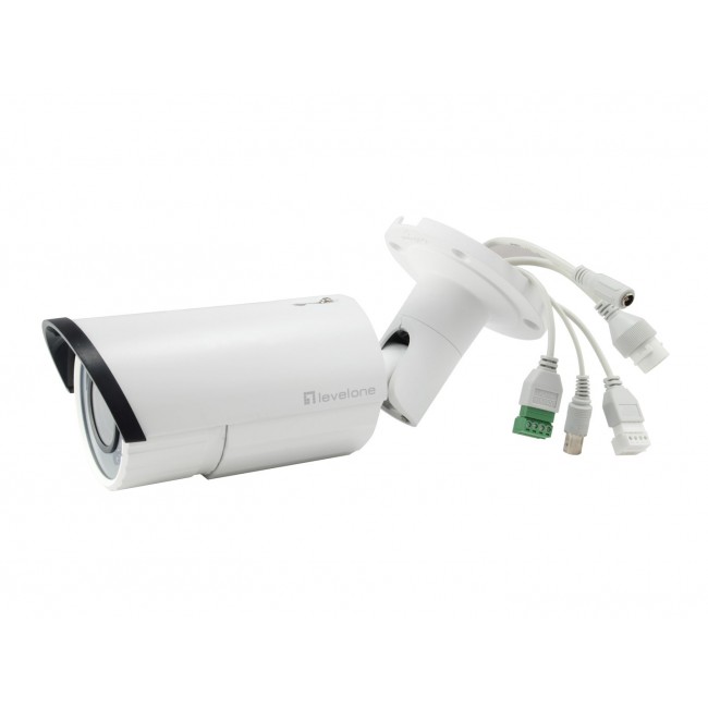 LevelOne GEMINI Zoom IP Network Camera, 2-Megapixel, two-way audio, 4X Optical Zoom, 802.3af PoE, Indoor/Outdoor LevelOne GEMINI Zoom IP Network Camera, 2-Megapixel, two-way audio, 4X Optical Zoom, 802.3af PoE, Indoor/Outdoor