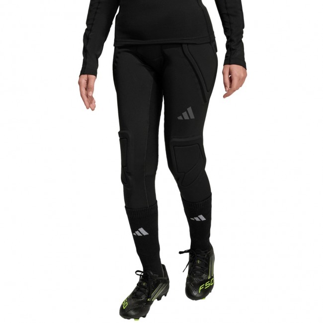 Legginsy bramkarskie dla dzieci adidas Padded Baselayer Long Tight czarne JZ9225 140cm Legginsy bramkarskie dla dzieci adidas Padded Baselayer Long Tight czarne JZ9225 140cm