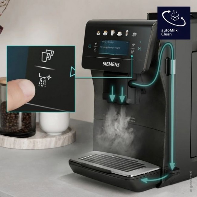 Siemens EQ600 iAroma TP603E08 15 bar espresso machine Siemens EQ600 iAroma TP603E08 15 bar espresso machine