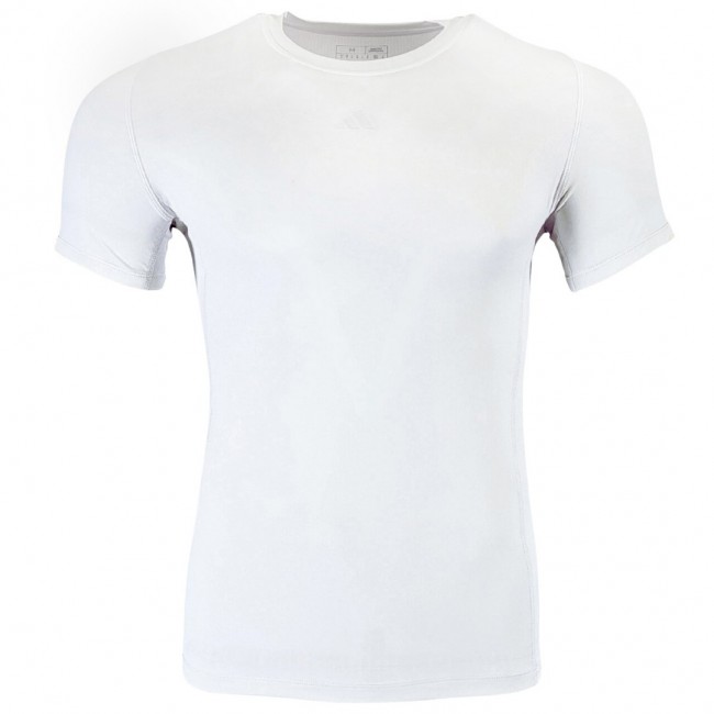 adidas Techfit Aeroready Short Sleeve T-Shirt White IS7605 L adidas Techfit Aeroready Short Sleeve T-Shirt White IS7605 L