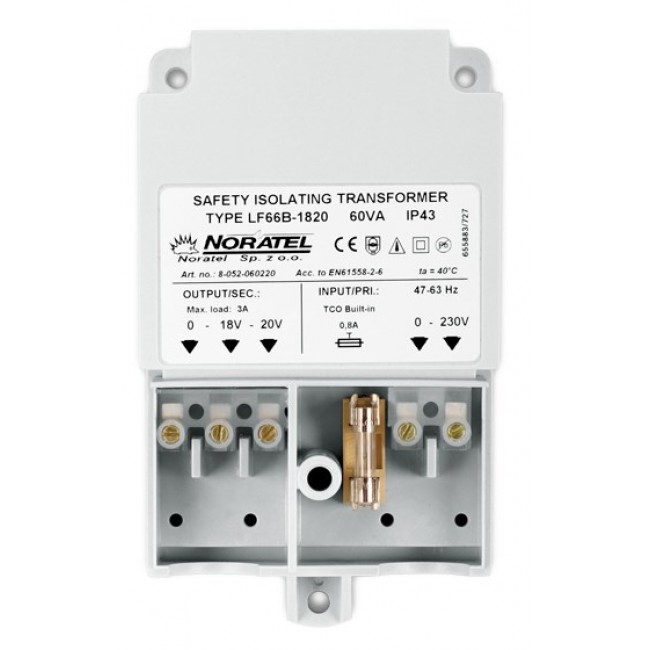 Satel TR 60 VA isolation transformer