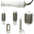 ADLER AD 2027 white hair dryer and curling iron