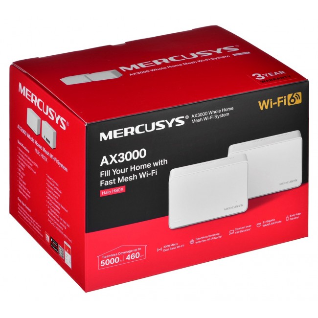 Mercusys AX3000 Whole Home Mesh Wi-Fi System