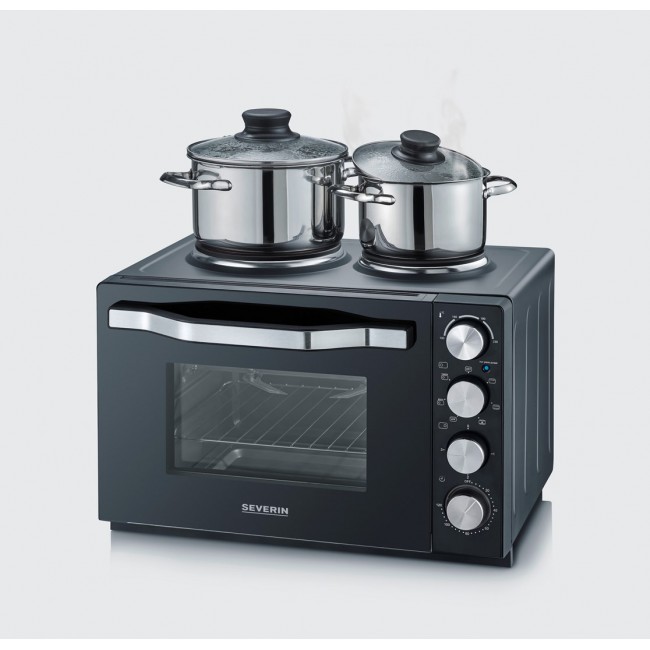Severin TO 2074 toaster oven 30 L 2500 W Black Grill Severin TO 2074 toaster oven 30 L 2500 W Black Grill