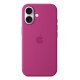 Apple iPhone 16 Silicone Case with MagSafe - Fuchsia