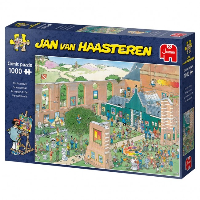 Jan van Haasteren The Art Market 1000 pieces