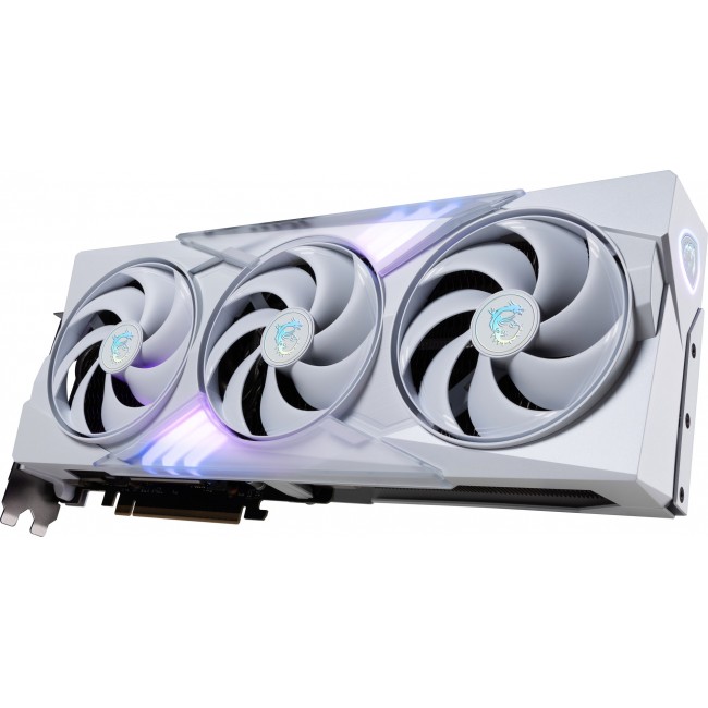 MSI GAMING GEFORCE RTX 5080 16G TRIO OC WHITE graphics card NVIDIA 16 GB GDDR7