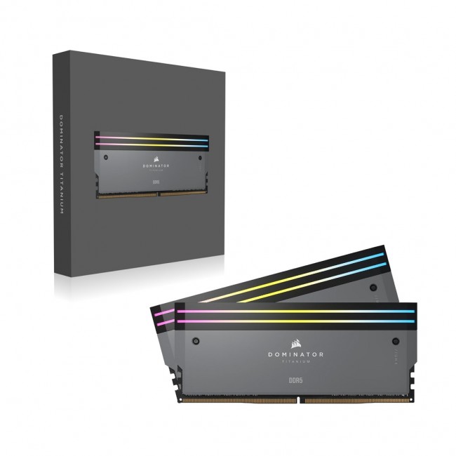 Corsair Dominator Titanium CMP64GX5M2B6000Z30 memory module 64 GB 2 x 32 GB DDR5 Corsair Dominator Titanium CMP64GX5M2B6000Z30 memory module 64 GB 2 x 32 GB DDR5