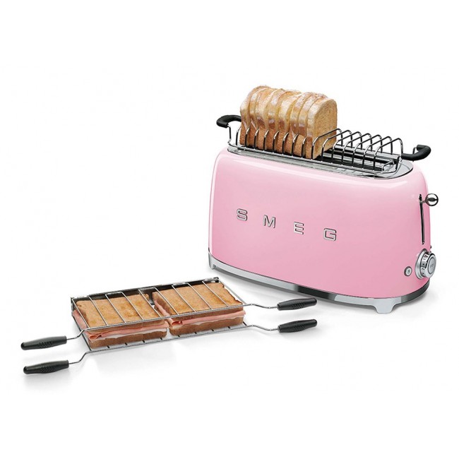Smeg 50's Style Toaster TSF02PKEU Pink Smeg 50's Style Toaster TSF02PKEU Pink