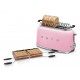 Smeg 50's Style Toaster TSF02PKEU Pink Smeg 50's Style Toaster TSF02PKEU Pink