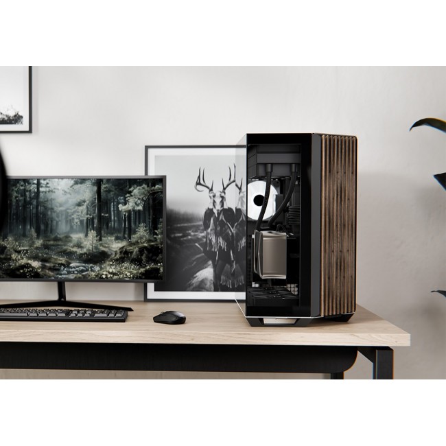 APNX V1-W-BK-v1 Midi Tower Black, Wood APNX V1-W-BK-v1 Midi Tower Black, Wood