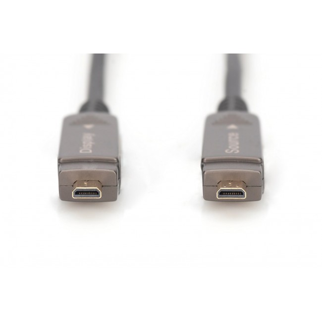 Digitus 4K - HDMI AOC Hybrid Fiber Optic Cable with 10m removable plug
