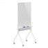 Ergo Office mobile dry erase board, vertical orientation, white, single sided, with shelf, board dimensions 1190x790mm, ER-305