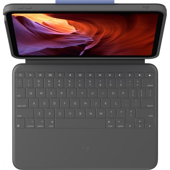 Logitech 920-011200 mobile device keyboard QWERTZ German Smart Connector Graphite