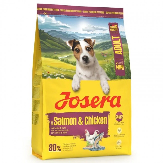 JOSERA Mini Salmon & Chicken - dry dog food - 3kg