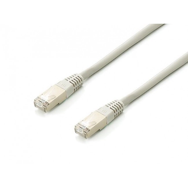 Equip Cat.6A Platinum S/FTP Patch Cable, Grey, 2.0m, 10pcs/set