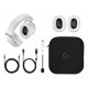 Logitech G 981-001269 headphones/headset Wireless Head-band Gaming Bluetooth White