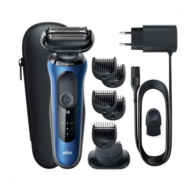 Braun Series 6 61-B1500s Foil shaver Trimmer Blue