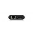 ICY BOX IB-DK4050-CPD Wired USB 3.2 Gen 1 (3.1 Gen 1) Type-C Anthracite ICY BOX IB-DK4050-CPD Wired USB 3.2 Gen 1 (3.1 Gen 1) Type-C Anthracite