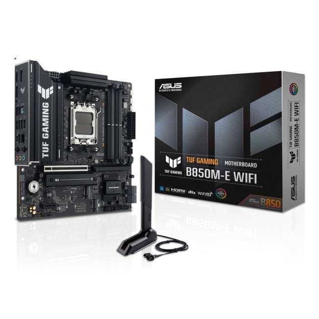 ASUS TUF GAMING B850M-E WIFI AMD B850 Socket AM5 micro ATX ASUS TUF GAMING B850M-E WIFI AMD B850 Socket AM5 micro ATX