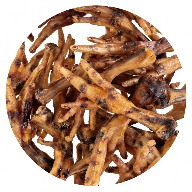 PETITTO Dried chicken feet - dog treat - 1kg PETITTO Dried chicken feet - dog treat - 1kg