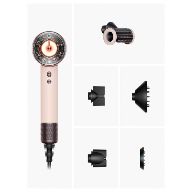 Dyson Supersonic Nural hair dryer 1600 W Pink, Rose gold