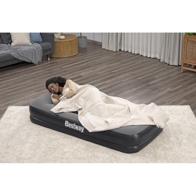 Bestway Tritech Twin Air Mattress with Built-in USB Pump 1.91 m x 97 cm x 36 cm