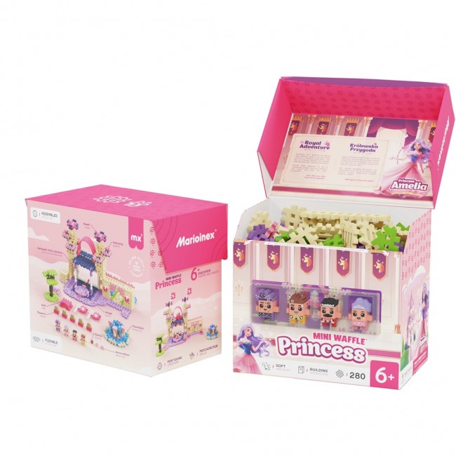 MARIOINEX Mini Waffle Princess bricks, 280 pieces