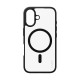 PanzerGlass CARE by Flagship Case Transparent Urban Combat w. Black Frame & MagSafe iPhone 16 PanzerGlass CARE by Flagship Case Transparent Urban Combat w. Black Frame & MagSafe iPhone 16