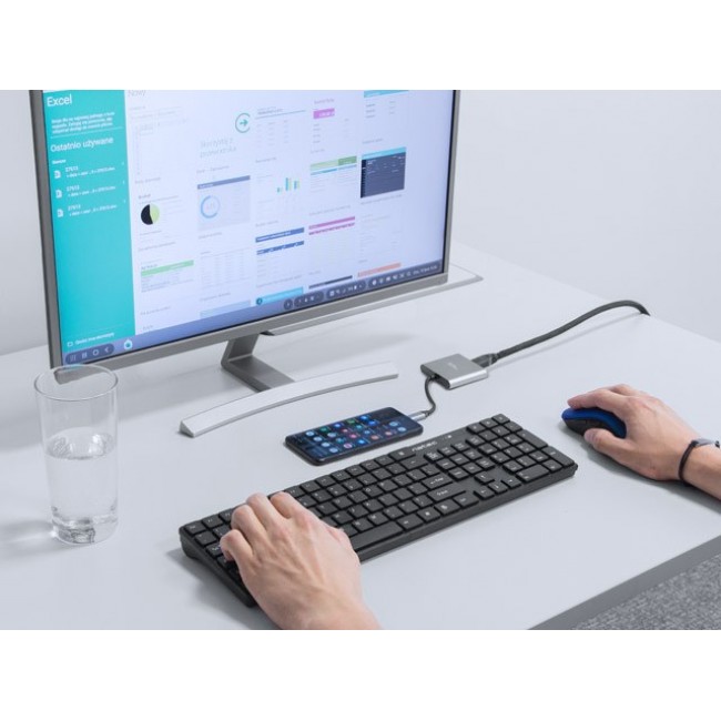 NATEC MULTI PORT FOWLER MINI (USB-C PD, HDMI 4K) NATEC MULTI PORT FOWLER MINI (USB-C PD, HDMI 4K)